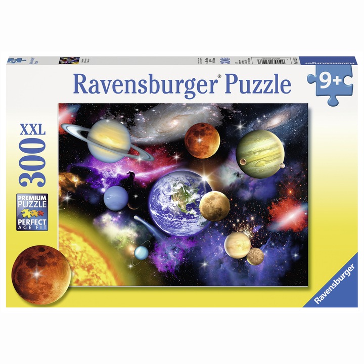 Пъзел Ravensburger XXL - Слънчевата система, 300 части