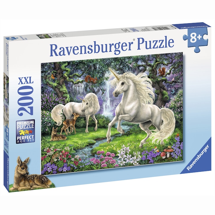 Ravensburger Misztikus Unikornisok XXL Puzzle, 200 db