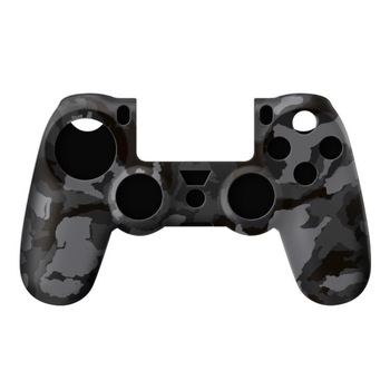 Husa silicon camuflaj gri, pentru controller ps4 Husa silicon camuflaj gri, pentru controller ps4