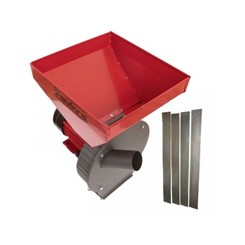 Moara cu ciocanele 2 in 1 pentru uruiala de cereale si stiuleti de porumb, Pandora, 3.5Kw, 200kg/h, cuva mare, Model 2019 Moara cu ciocanele 2 in 1 pentru uruiala de cereale si stiuleti de porumb, Pandora, 3.5Kw, 200kg/h, cuva mare, Model 2019
