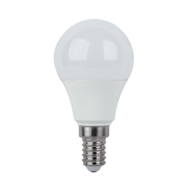 Led lámpa globe G45 8W E14 230V meleg fehér (Szett:5DB)