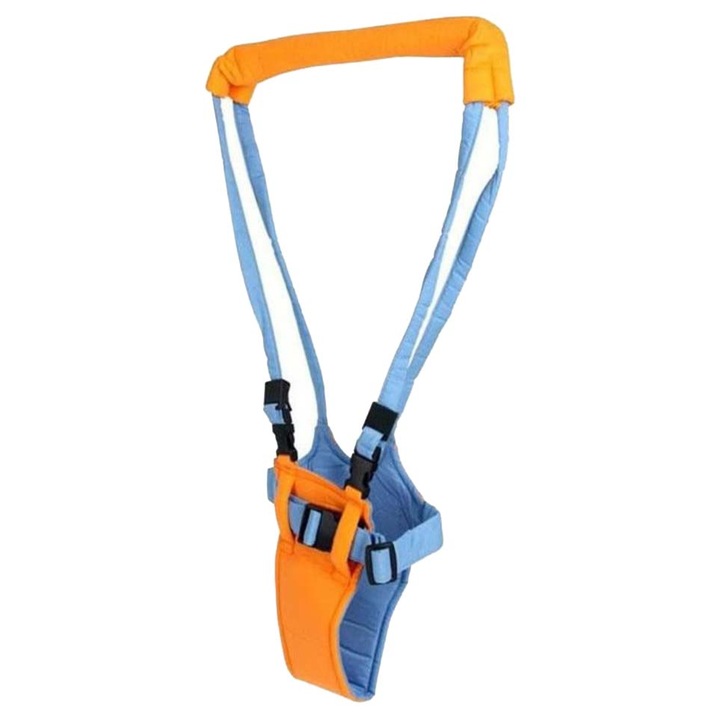 Ham pentru copii, model premergator, Gonga® Albastru/Portocaliu