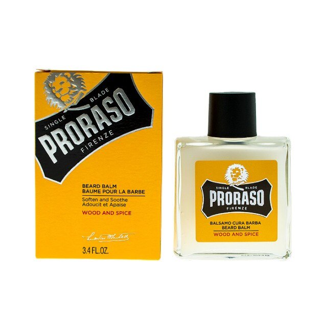 Balsam pentru barba Proraso Wood & Spice, 100 ml