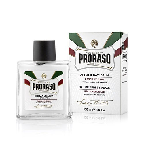 After shave balsam Proraso White Line cu ceai verde, 100 ml