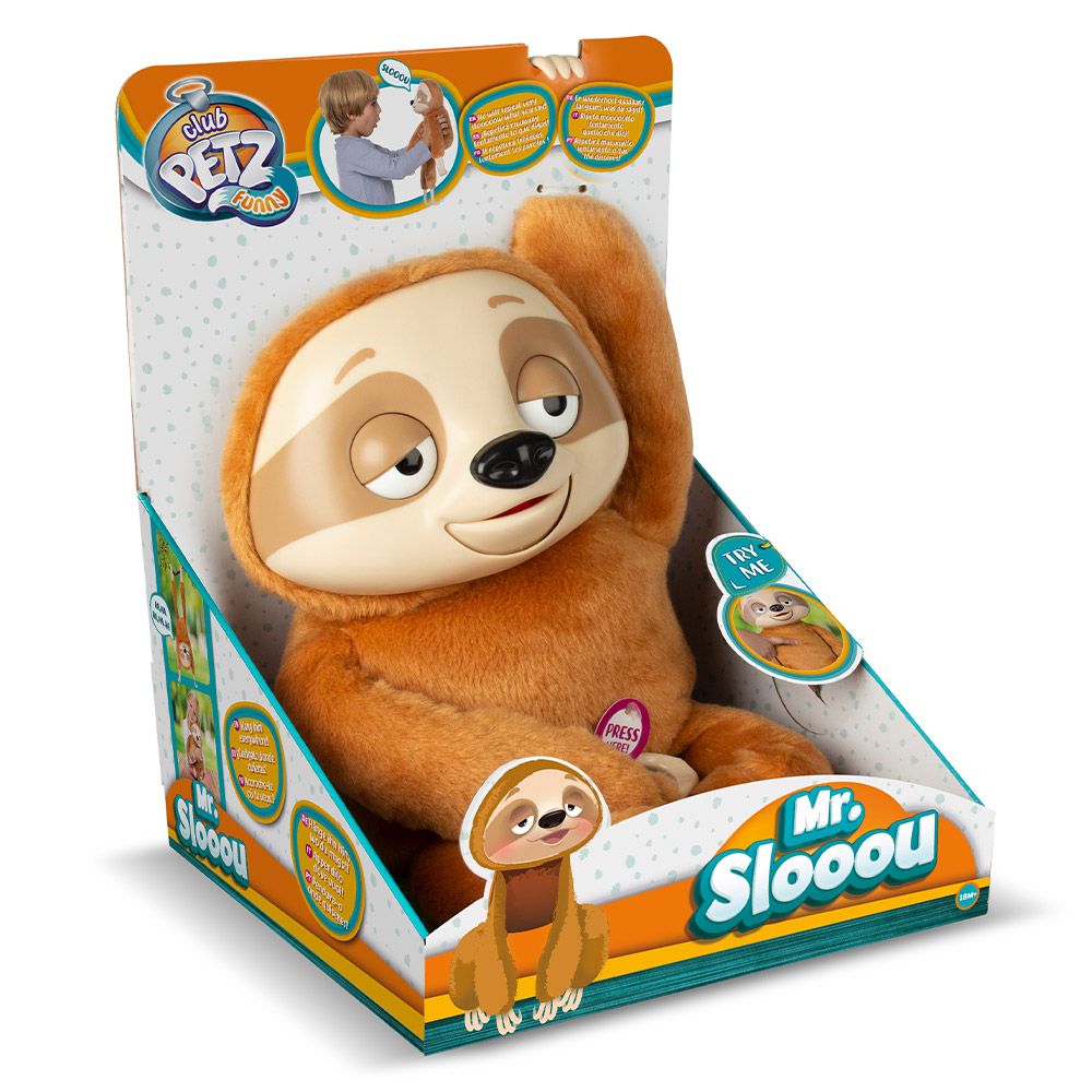 Jucarie de plus interactiva IMC Toys Mr Slooou