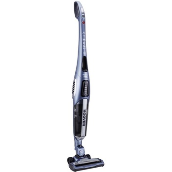 Aspirator vertical fara sac Hoover ATV324LD 011, 32.4V, 120 min, Sistem Cyclonic, Display LED, 1 L, Perie pivotanta, Argintiu Aspirator vertical fara sac Hoover ATV324LD 011, 32.4V, 120 min, Sistem Cyclonic, Display LED, 1 L, Perie pivotanta, Argintiu