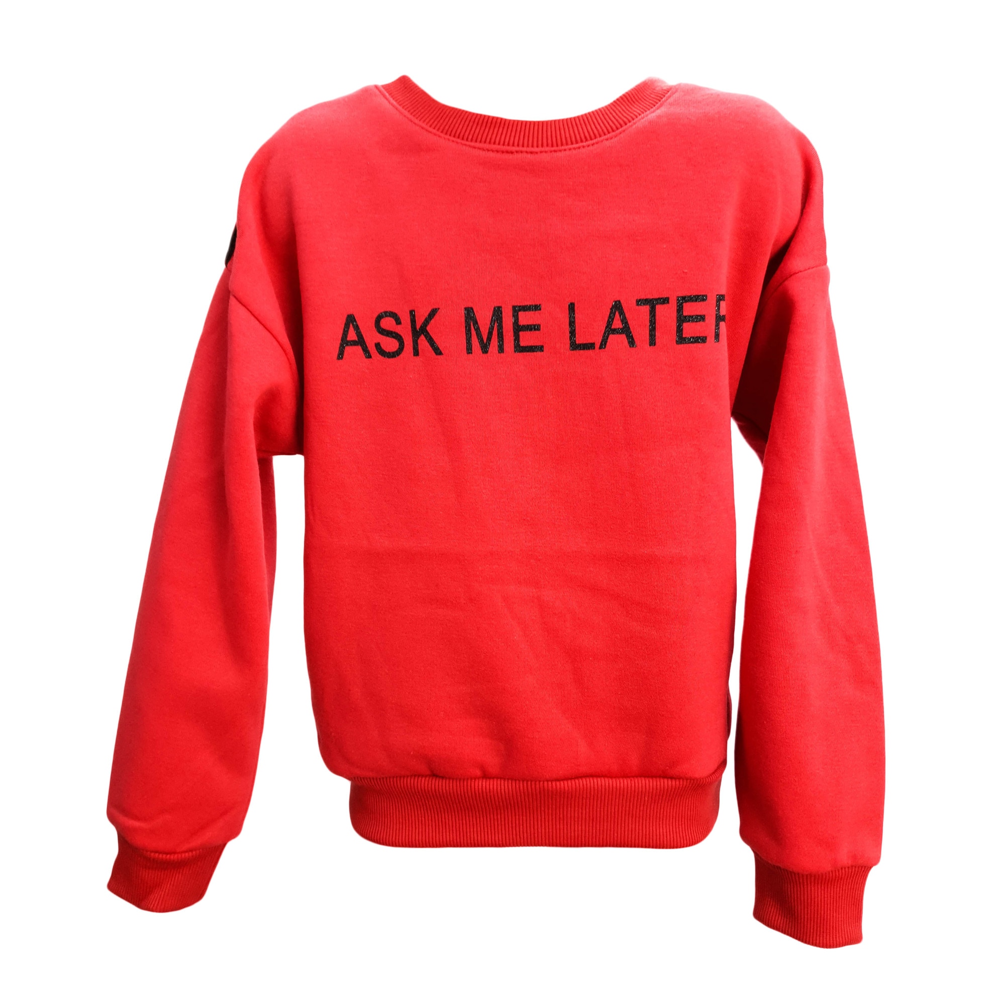 Bluza fete, model Ask Me Later, rosie