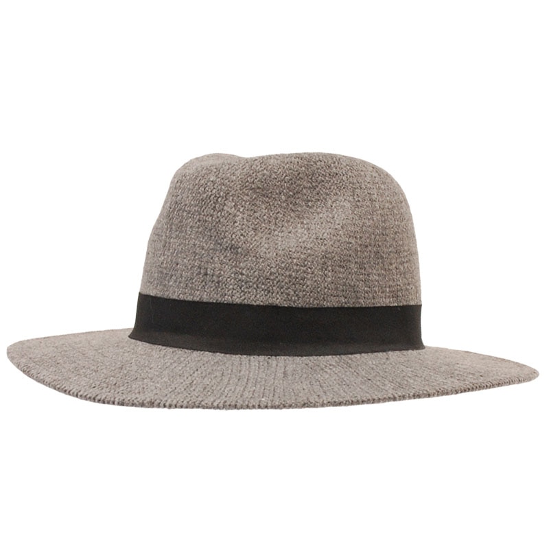 Palarie unisex Revenge gri cu banda neagra