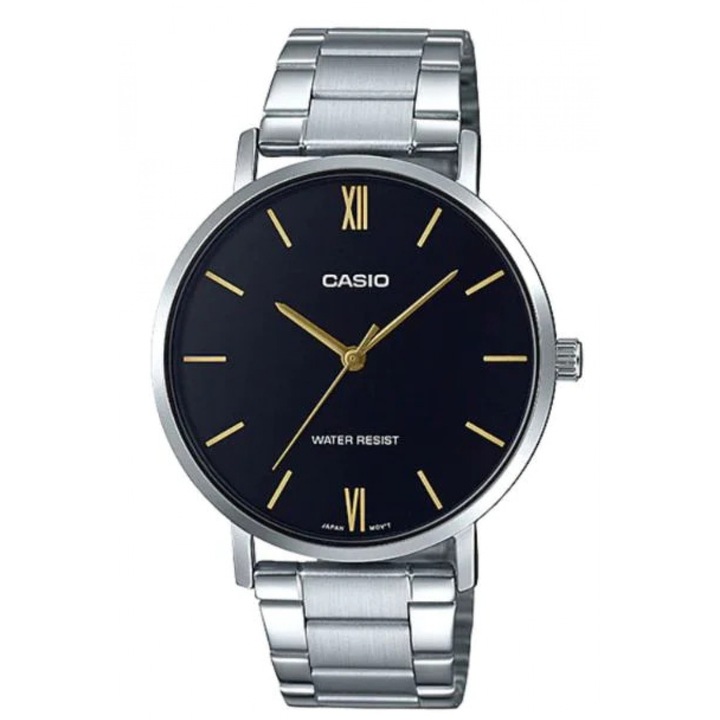 Мъжки часовник Casio, Collection MTP-VT, MTP-VT01D-1B