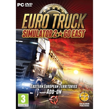 Joc Euro Truck Simulator 2 Go East Add On PC Joc Euro Truck Simulator 2 Go East Add On PC