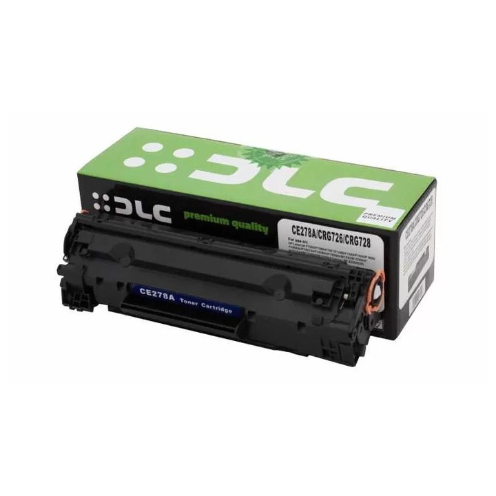 Cartus toner compatibil DLC HP CE278A / CRG726 / CRG728, 2100 pagini