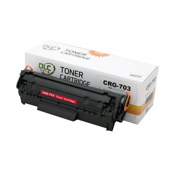Cartus compatibil toner DLC CANON CRG703 BLACK, 2K Cartus compatibil toner DLC CANON CRG703 BLACK, 2K