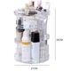 Suport Organizator cosmetice rotativ 360 grade, depozitare personalizabila