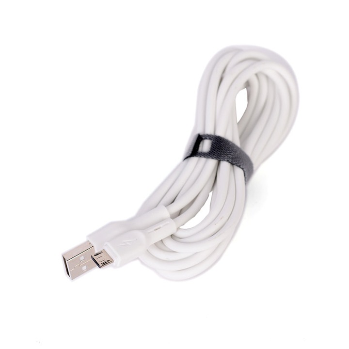 Cablu USB, Yourz, USB, 3m, Alb