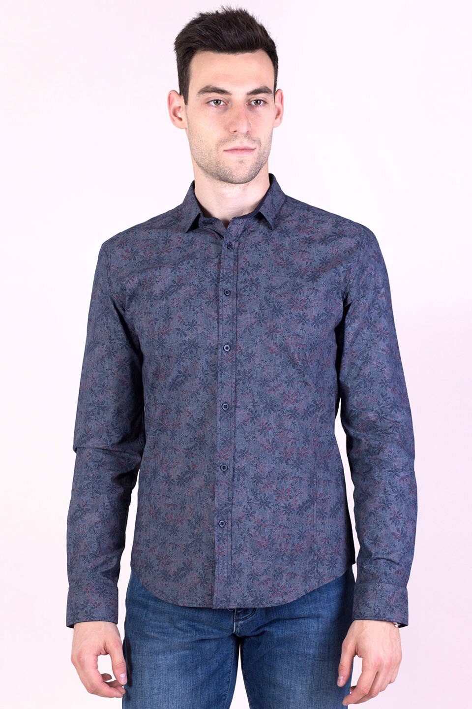 Camasa pentru barbati STYLER, model 21421, gri, marime 2XL