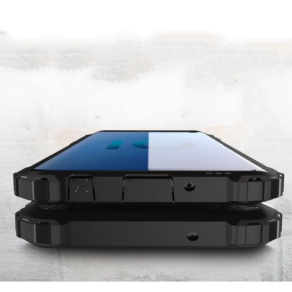 Husa Samsung Galaxy S10 Plus, Hybrid Armor Rugged, Negru