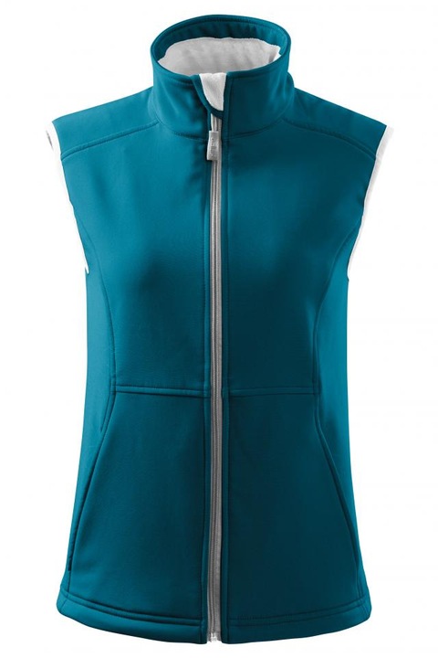 Vesta softshell pentru dama Vision, turcoaz inchis, marime M