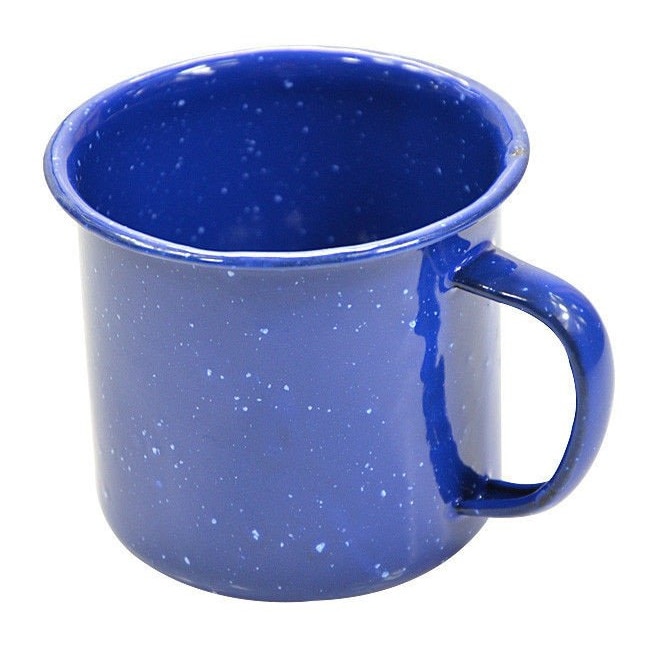 Cana, MIL-TEC, Otel emailat, 350ml, Albastru
