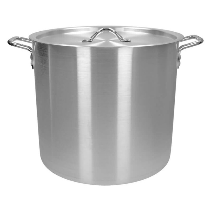 Oala MFH, Otel inoxidabil, 30 L, Argintiu