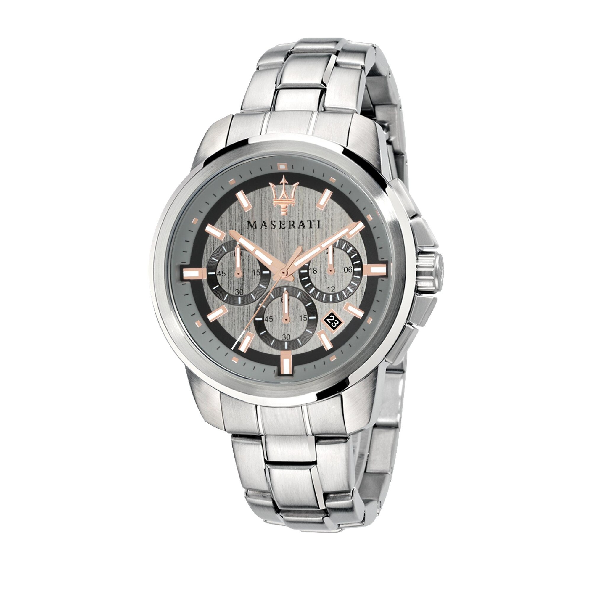 Ceas Maserati R8873621004, Successo, cronograf, inox, carcasa 44mm