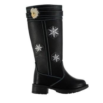 Cizme din piele ecologica Character Knee, Negru, 27 EU Cizme din piele ecologica Character Knee, Negru, 27 EU