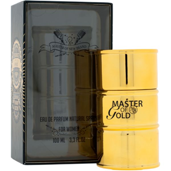 Apa de parfum New Brand Master Essence Gold Women 100ml femei