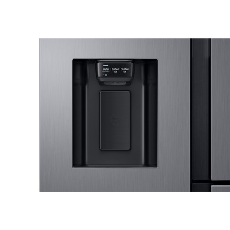 Side by side Samsung RS68N8650S9/EF, 608 l, Clasa A+, No Frost, Twin Cooling Plus, Compresor Digital Inverter, Display intern, Dispenser apa si gheata, Iluminare LED, H 178 cm, Inox