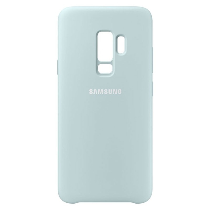 Soo Szilikon védőtok Samsung Galaxy S9 + / S9 Plus készülékhez, vékony, kék