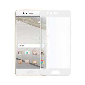 Folie de protectie din sticla pentru Huawei P10, sticla securizata, Alb Folie de protectie din sticla pentru Huawei P10, sticla securizata, Alb