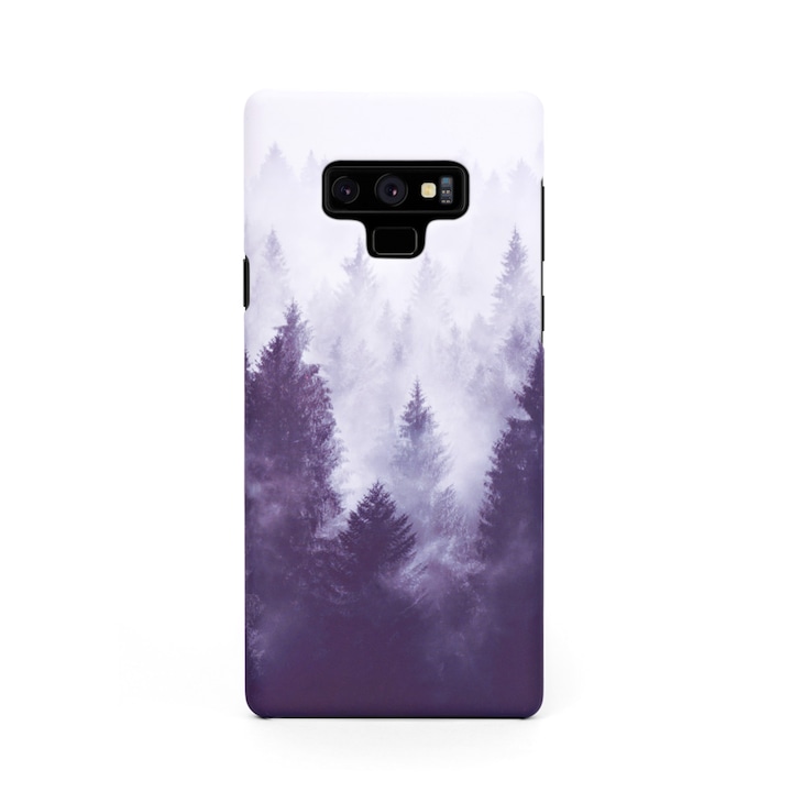 Кейс Crystal Case за Samsung Galaxy Note 9 в дизайн Foggy Forest, Многоцветен