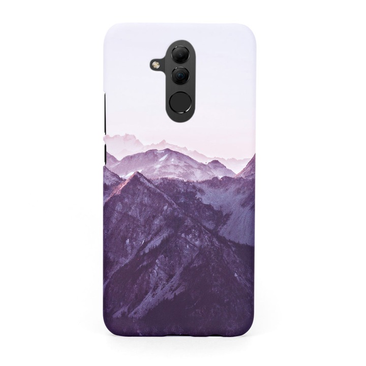 Кейс Crystal Case за Huawei Mate 20 Lite в дизайн Mountan Range, Многоцветен