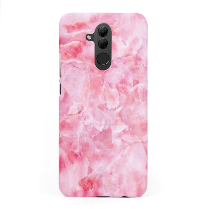 Кейс за Huawei Mate 20 Lite в дизайн Pink Marble, Висококачествен