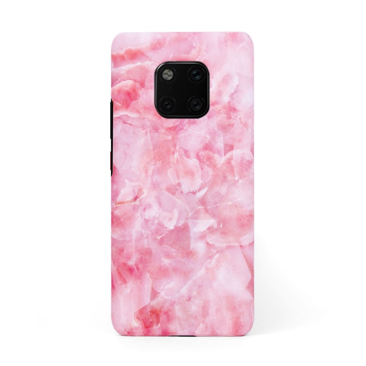 Кейс за Huawei Mate 20 Pro в дизайн Pink Marble, Висококачествен