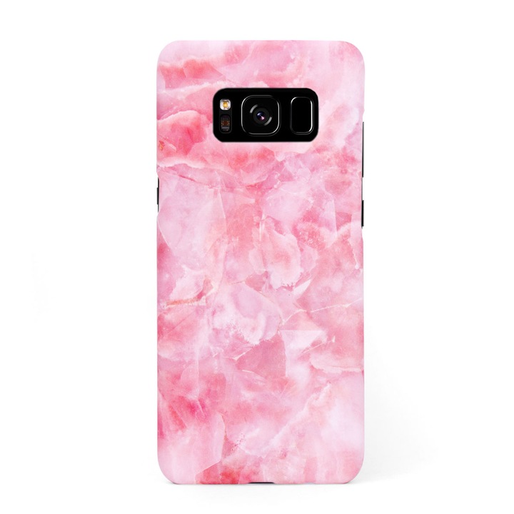 Кейс за Samsung Galaxy S8 в дизайн Pink Marble, Висококачествен