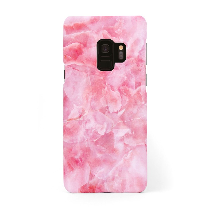 Кейс за Samsung Galaxy S9 в дизайн Pink Marble, Висококачествен