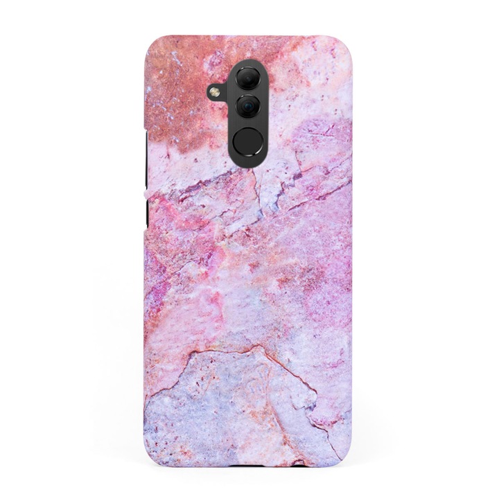 Кейс за Huawei Mate 20 Lite в дизайн Colorful Marble, Висококачествен