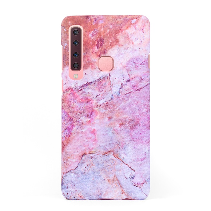 Кейс за Samsung Galaxy A9 (2018) в дизайн Colorful Marble, Висококачествен