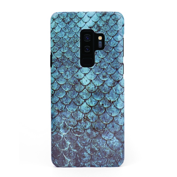 3D твърд кейс/калъф в дизайн Blue Mermaid за Samsung Galaxy S9, 3D гел покритие, Case