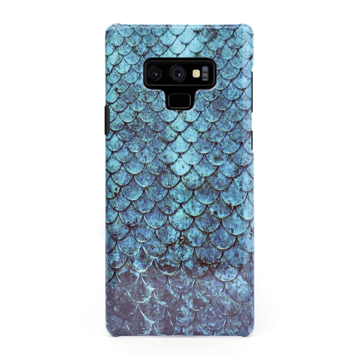3D твърд кейс/калъф в дизайн Blue Mermaid за Samsung Galaxy Note 9, 3D гел покритие, Case
