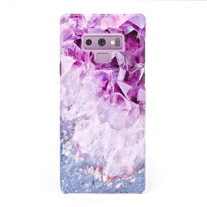 3D твърд кейс/калъф в дизайн Amethyst Diamonds за Samsung Galaxy Note 9, 3D гел покритие, Case