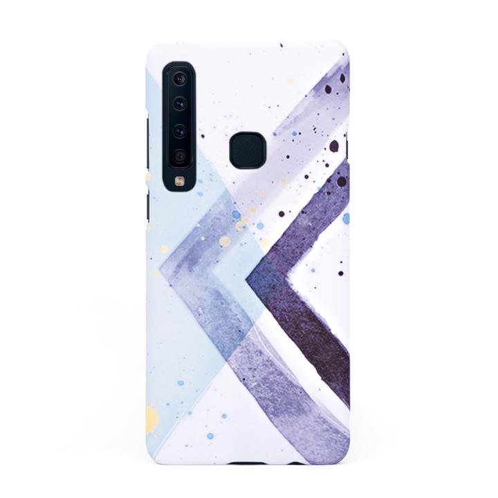 Кейс за Samsung Galaxy A9 (2018) в дизайн Colorful Triangles, Висококачествен