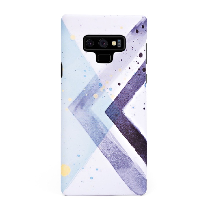Кейс Crystal Case за Samsung Galaxy Note 9 в дизайн Colorful Triangles, Многоцветен