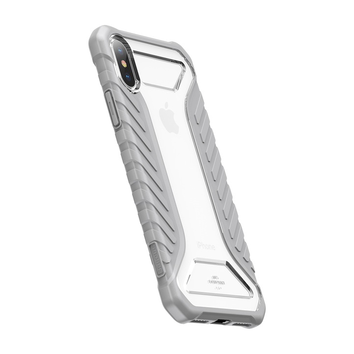 Високозащитен кейс/калъф Baseus Michelin за iPhone XS Max, Сив, Baseus