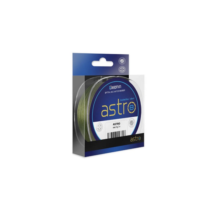 Delphin Astro 8 Fonott zsinór, szélessége 0,15mm, hosszúság 130m