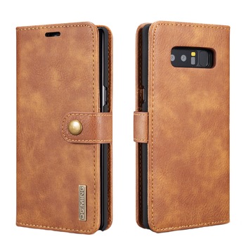 Husa piele, 2 in 1, protectie superioara, inchidere cu capsa magnetica, tip portofel, back cover, stand, Samsung Galaxy Note 8 - CaseMe, Maro Husa piele, 2 in 1, protectie superioara, inchidere cu capsa magnetica, tip portofel, back cover, stand, Samsung Galaxy Note 8 - CaseMe, Maro