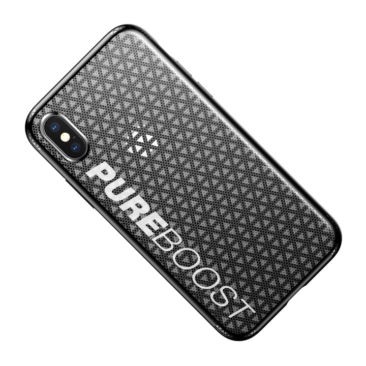 Kейс Baseus Sport Pure Boost за iPhone XS, Черен