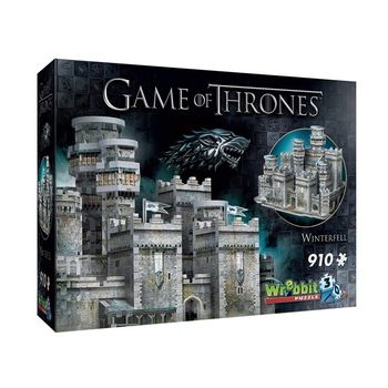 Puzzle 3D Game of Thrones - Winterfell , 910 piese , 45 x 31 x 26,25 cm, Multicolor Puzzle 3D Game of Thrones - Winterfell , 910 piese , 45 x 31 x 26,25 cm, Multicolor