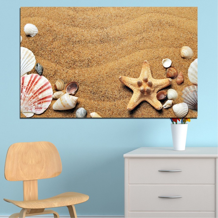'Картини пана Vivid Home от 1 част, Море, Канава, 150x100 см, №0751'
