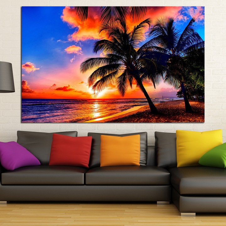 'Картини пана Vivid Home от 1 част, Пейзаж, Канава, 35x25 см, №0975'