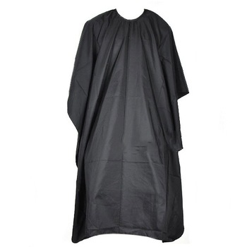 Pelerina pentru coafor si frizerie, ProCart, 140x125 cm, impermeabila, prindere scai, agatatoare, negru Pelerina pentru coafor si frizerie, ProCart, 140x125 cm, impermeabila, prindere scai, agatatoare, negru